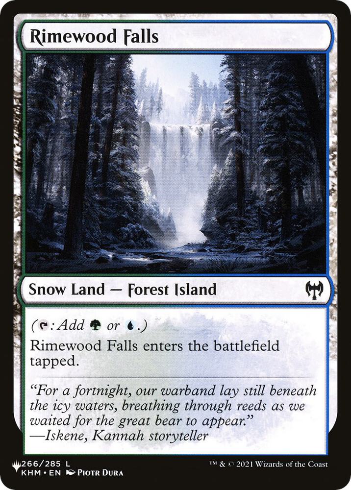 Rimewood Falls (266) [The List]