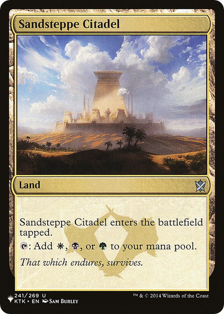 Sandsteppe Citadel (KTK) (241) [The List]