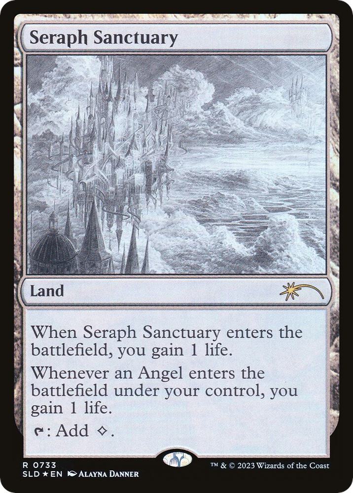 Seraph Sanctuary (Sketch Showcase) (733) [Secret Lair Drop]