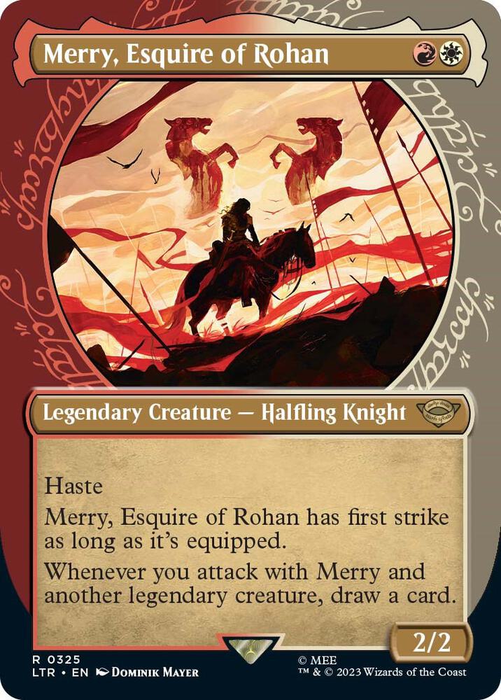 Merry, Esquire of Rohan (Showcase) (325) [The Lord of the Rings: Tales of Middle-earth] [Showcase, Borderless]