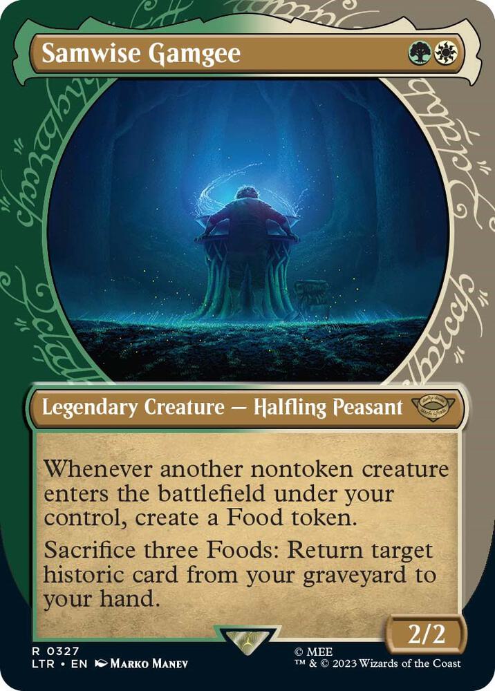 Samwise Gamgee (Showcase) (327) [The Lord of the Rings: Tales of Middle-earth] [Showcase, Borderless]