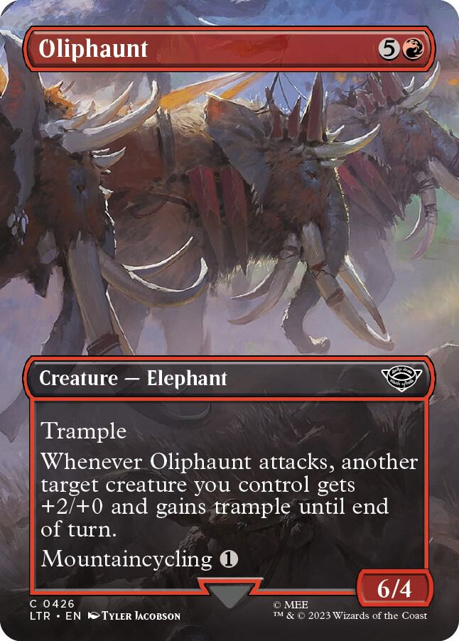 Oliphaunt (Borderless) (426) [The Lord of the Rings: Tales of Middle-earth] [Borderless]