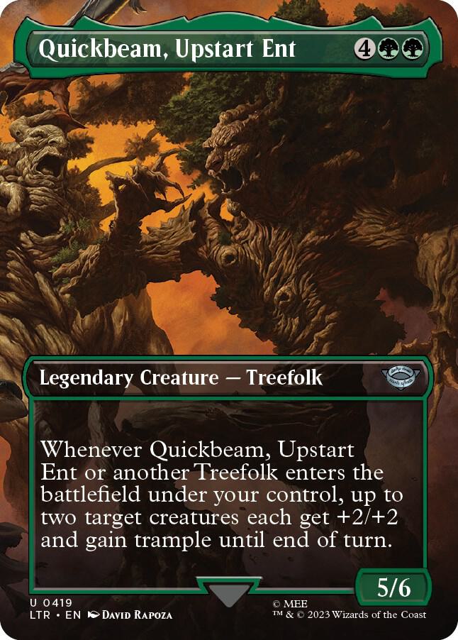 Quickbeam, Upstart Ent (Borderless) (419) [The Lord of the Rings: Tales of Middle-earth] [Borderless]