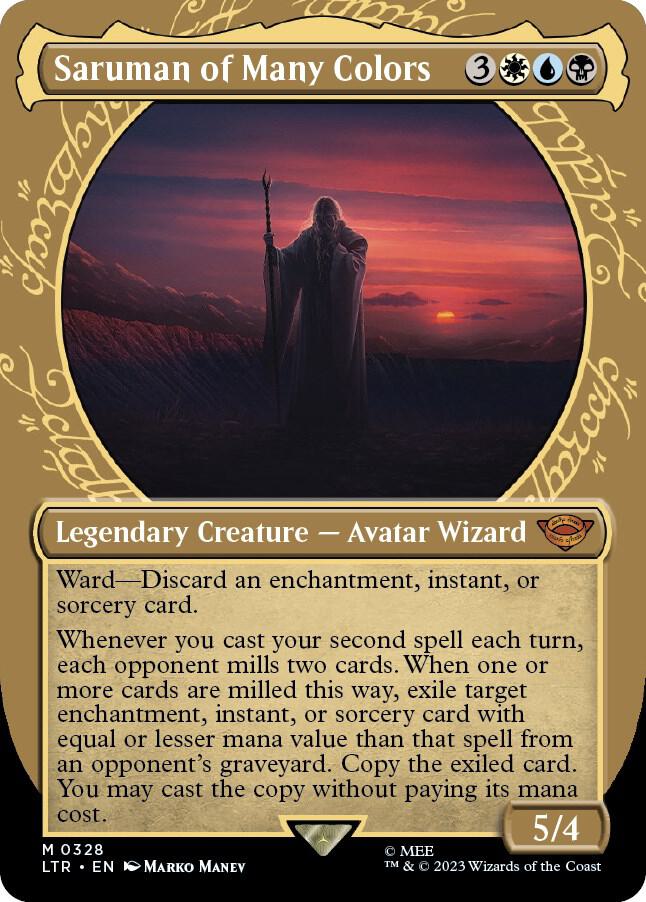 Saruman of Many Colors (Showcase) (328) [The Lord of the Rings: Tales of Middle-earth] [Showcase, Borderless]