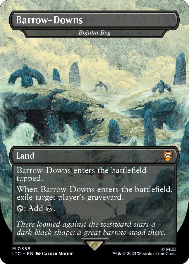 Barrow-Downs - Bojuka Bog (Borderless) (358) [Tales of Middle-earth Commander] [Borderless]