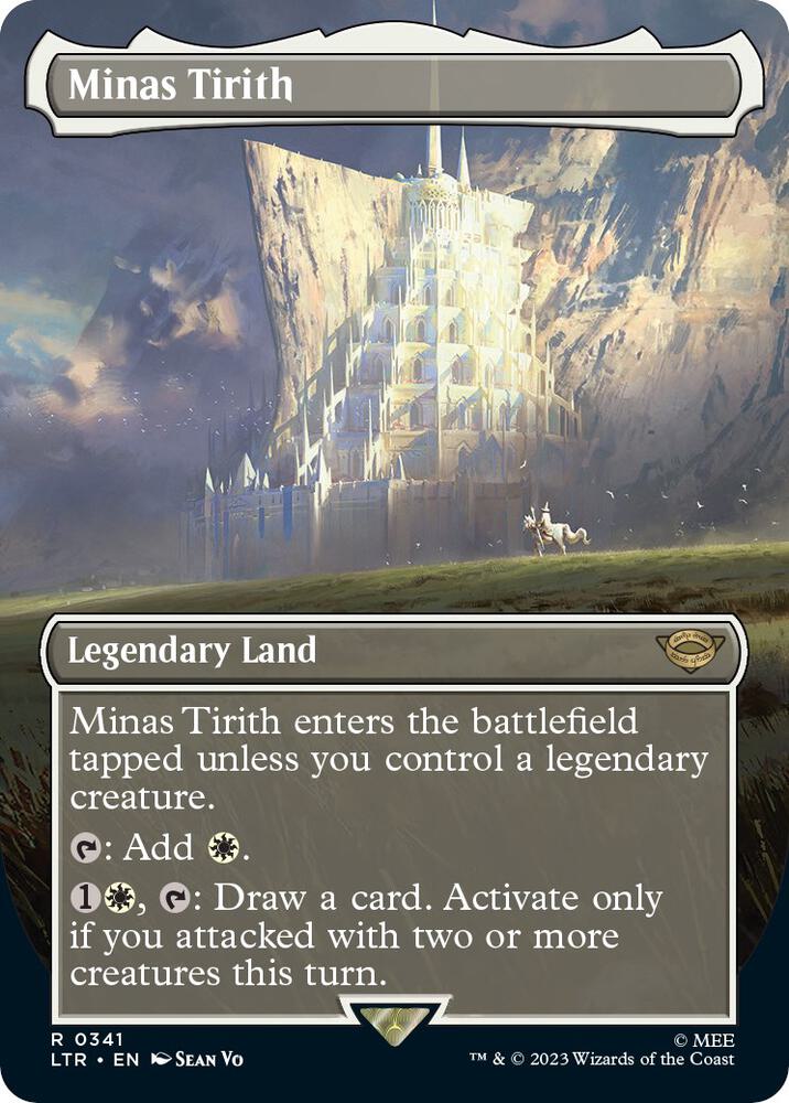 Minas Tirith (0341) (Borderless) [The Lord of the Rings: Tales of Middle-earth] [Borderless]