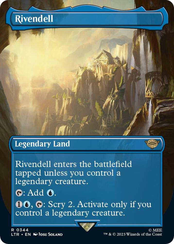Rivendell (Borderless) (344) [The Lord of the Rings: Tales of Middle-earth] [Borderless]