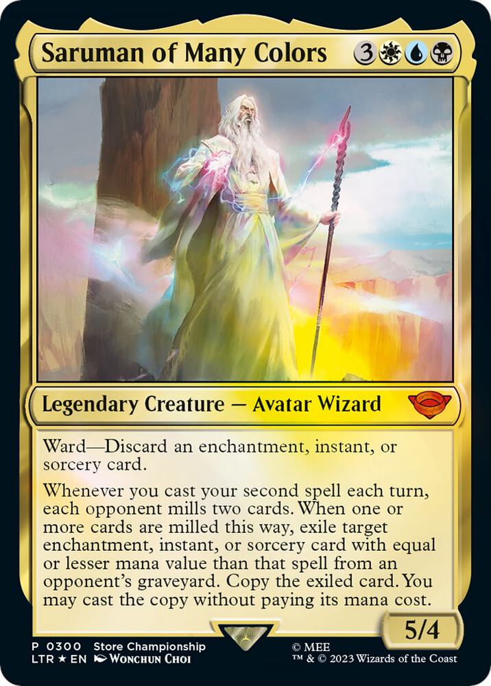 Saruman of Many Colors (300) [Game Day Promos]