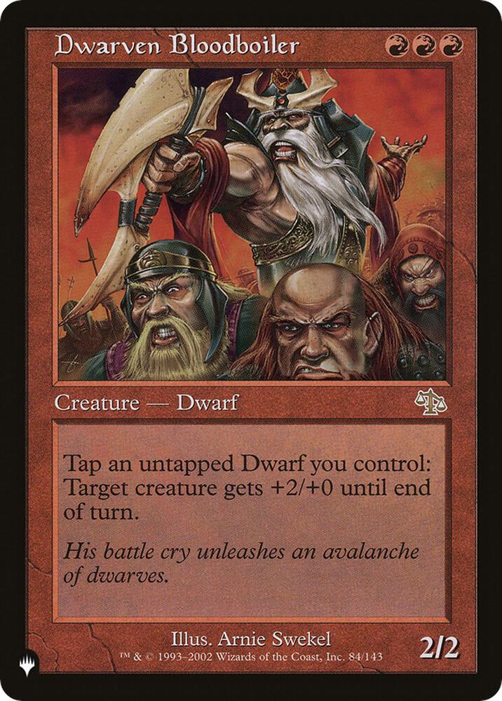 Dwarven Bloodboiler (84/143) [The List]