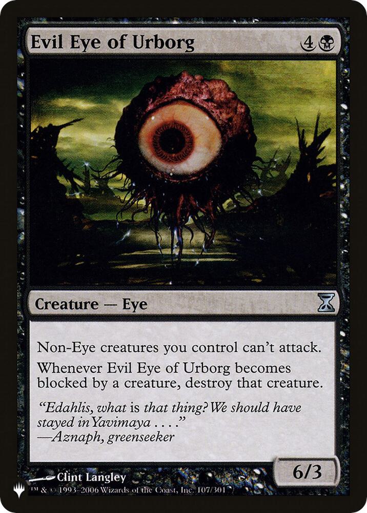 Evil Eye of Urborg (107/301) [The List]