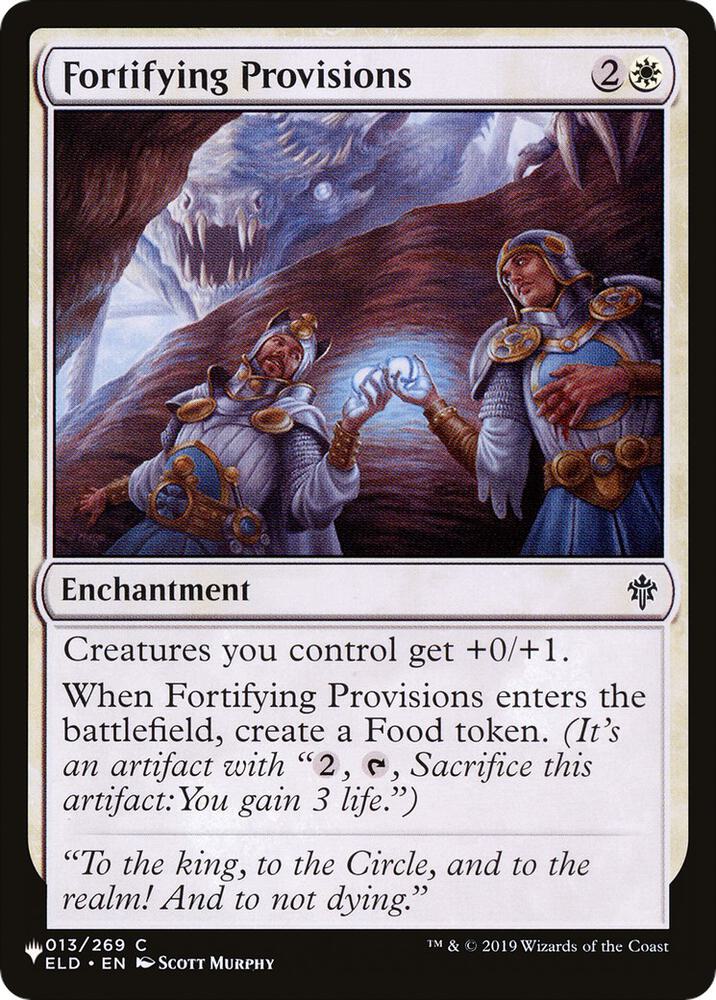 Fortifying Provisions (013/269) [The List]