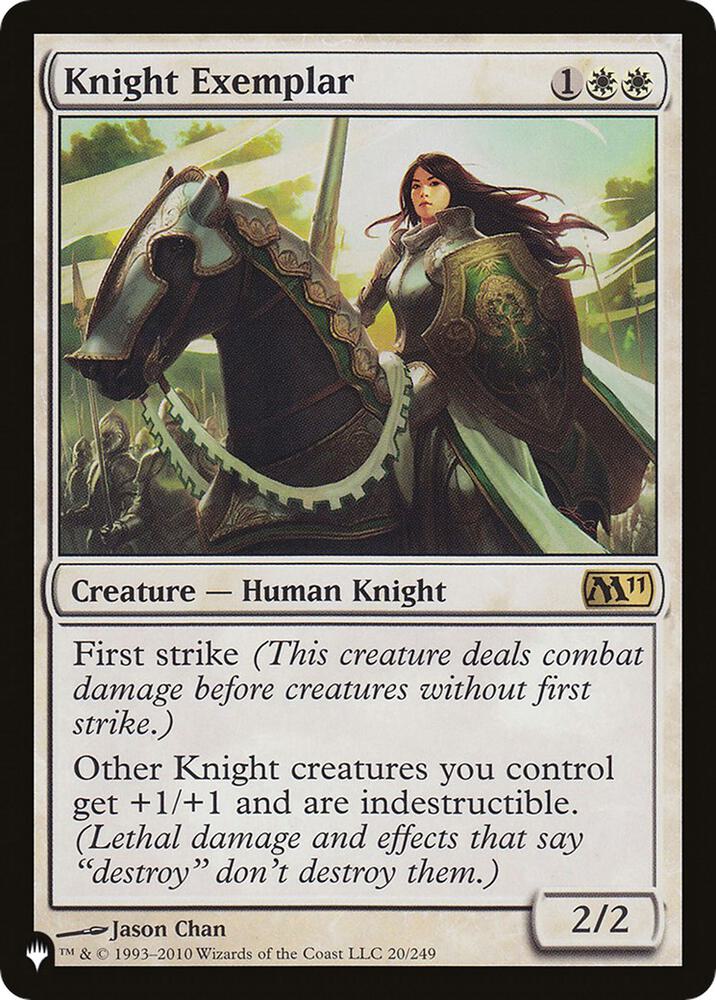 Knight Exemplar (M11) (20/249) [The List]