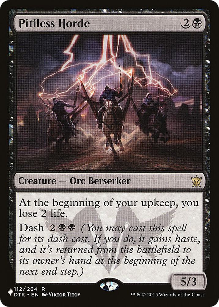 Pitiless Horde (112/264) [The List]