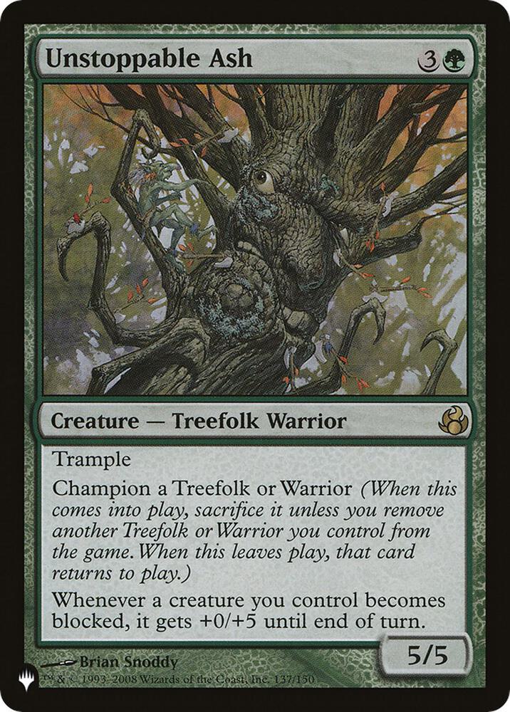 Unstoppable Ash (137/150) [The List]