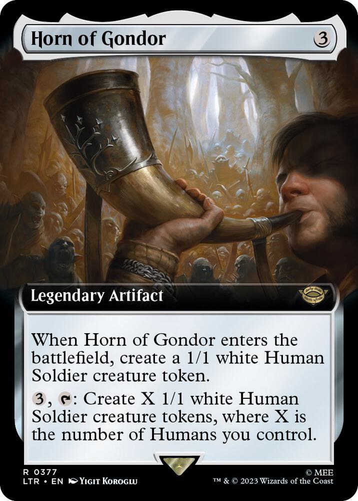 Horn of Gondor (Extended Art) (377) [The Lord of the Rings: Tales of Middle-earth] [Extended Art]