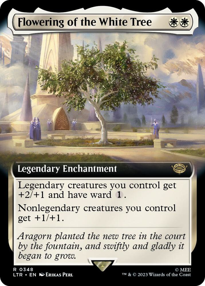 Flowering of the White Tree (Extended Art) (348) [The Lord of the Rings: Tales of Middle-earth] [Extended Art]