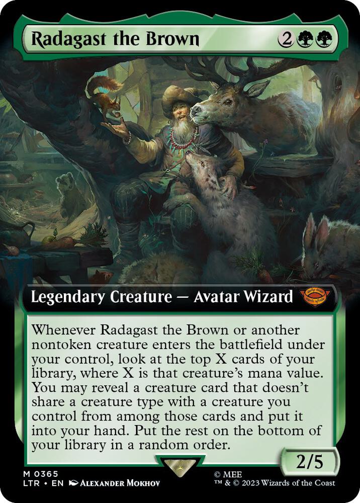 Radagast the Brown (Extended Art) (365) [The Lord of the Rings: Tales of Middle-earth] [Extended Art]