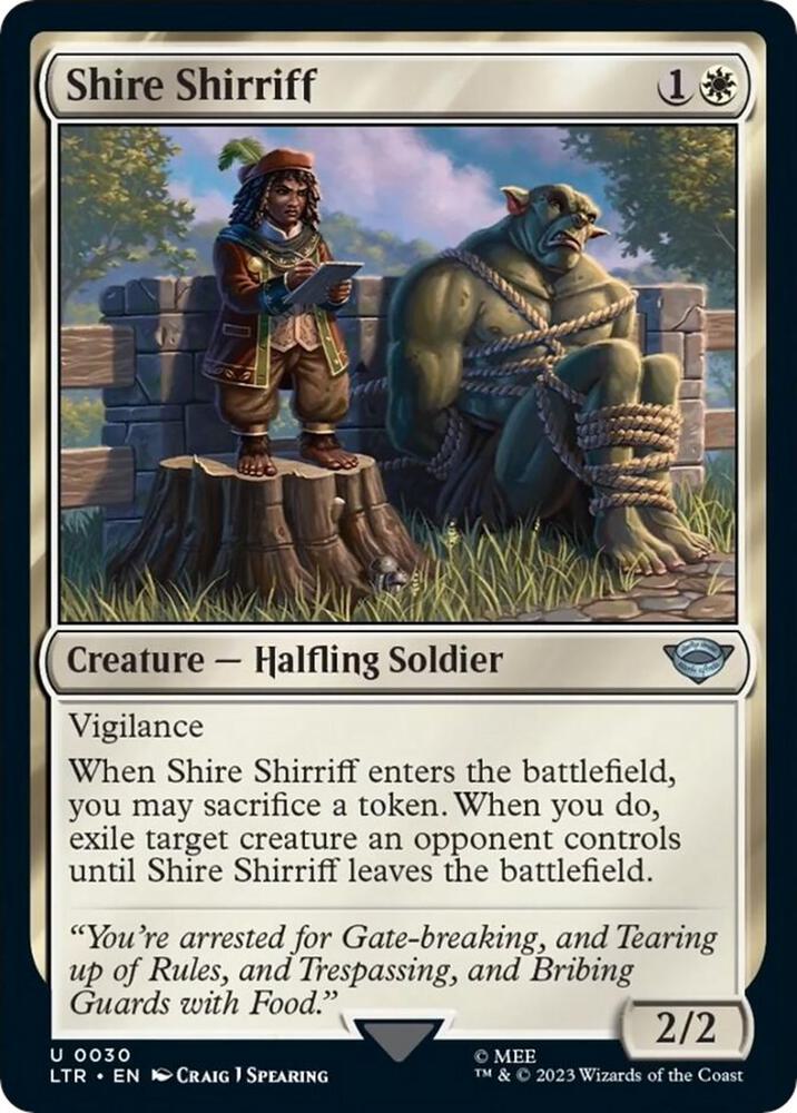 Shire Shirriff (30) [The Lord of the Rings: Tales of Middle-earth]