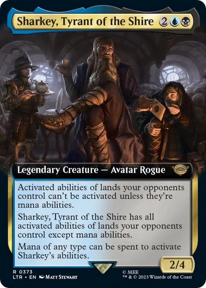 Sharkey, Tyrant of the Shire (Extended Art) (373) [The Lord of the Rings: Tales of Middle-earth] [Extended Art]