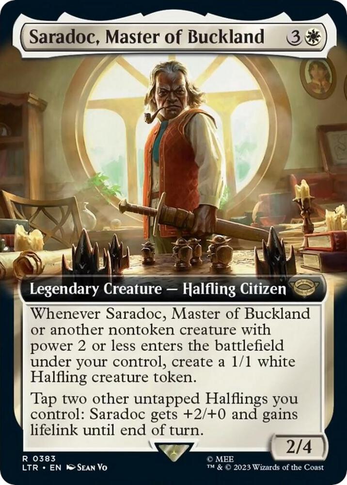 Saradoc, Master of Buckland (Extended Art) (383) [The Lord of the Rings: Tales of Middle-earth] [Extended Art]