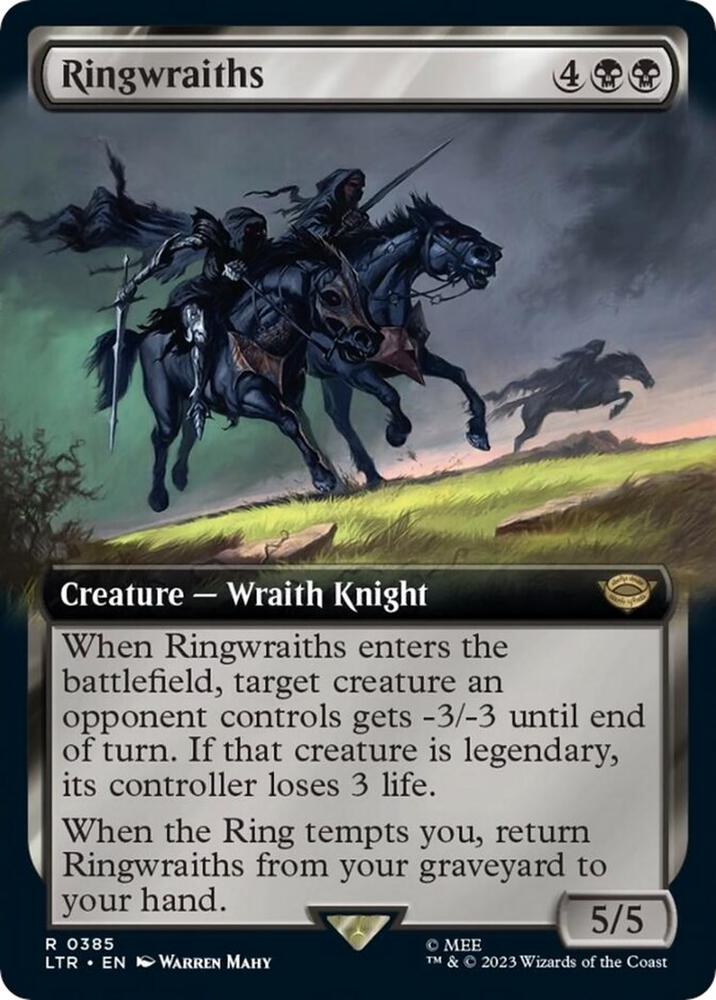 Ringwraiths (Extended Art) (385) [The Lord of the Rings: Tales of Middle-earth] [Extended Art]