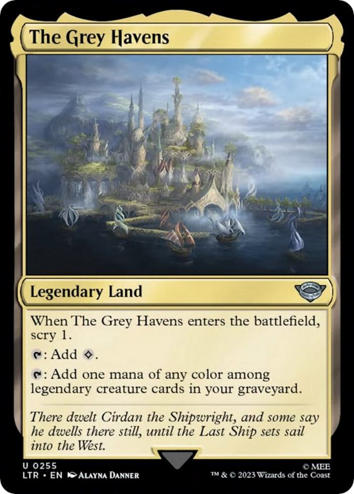 The Grey Havens (255) [The Lord of the Rings: Tales of Middle-earth]