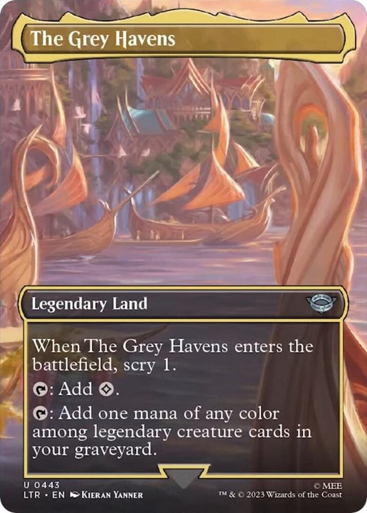 The Grey Havens (Borderless) (443) [The Lord of the Rings: Tales of Middle-earth] [Borderless]