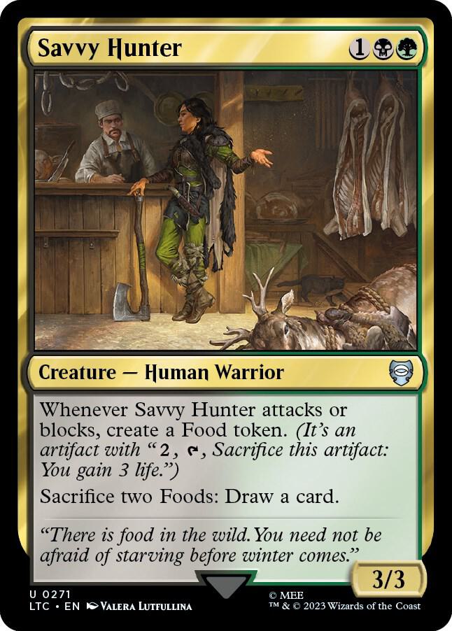Savvy Hunter (271) [Tales of Middle-earth Commander]