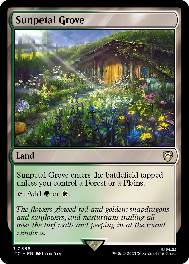 Sunpetal Grove (336) [Tales of Middle-earth Commander]