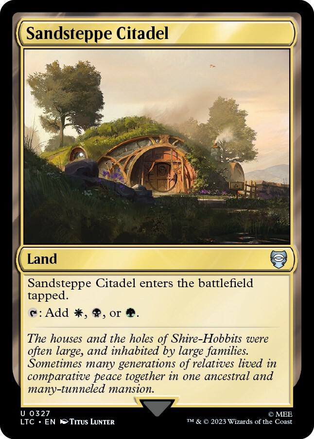 Sandsteppe Citadel (327) [Tales of Middle-earth Commander]