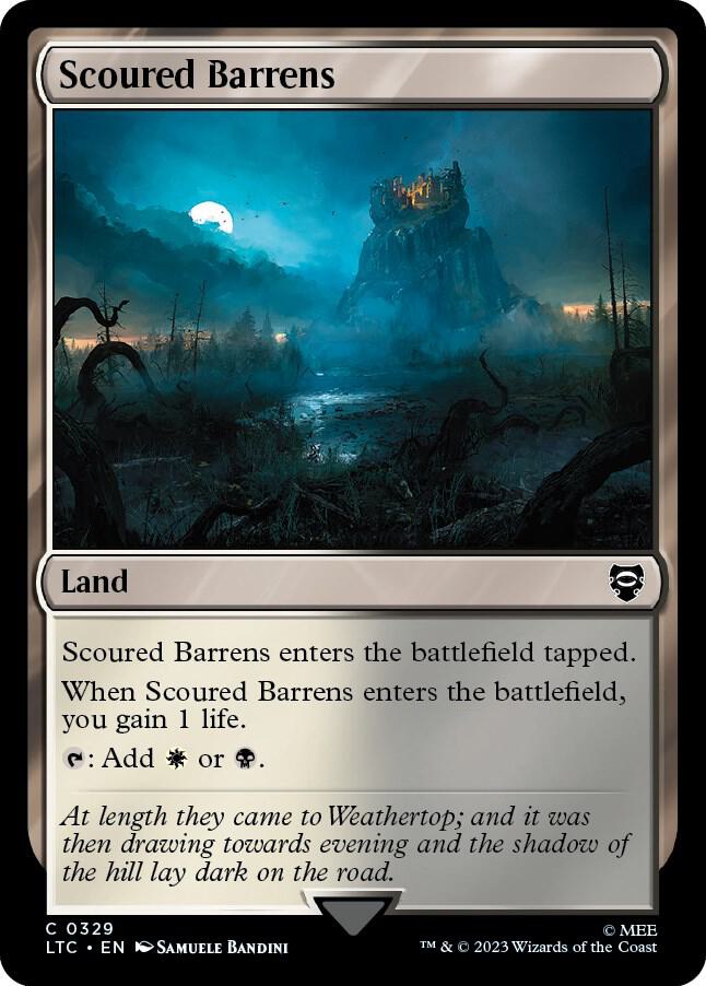 Scoured Barrens (329) [Tales of Middle-earth Commander]