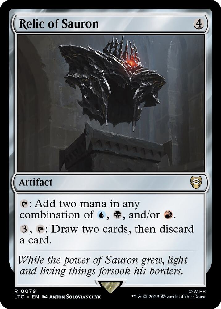 Relic of Sauron (79) [Tales of Middle-earth Commander]