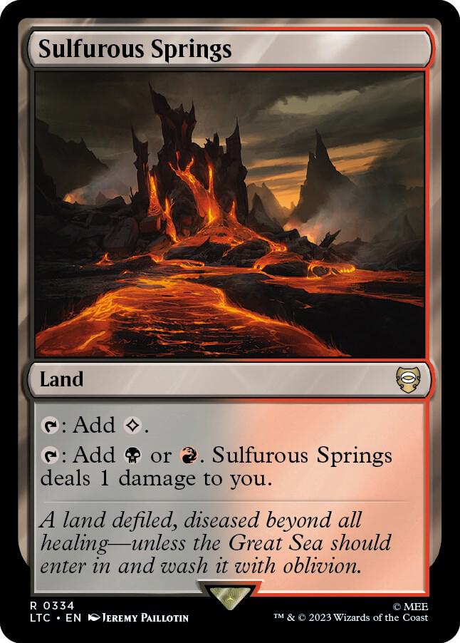 Sulfurous Springs (334) [Tales of Middle-earth Commander]