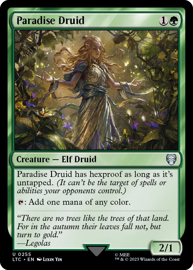 Paradise Druid (255) [Tales of Middle-earth Commander]