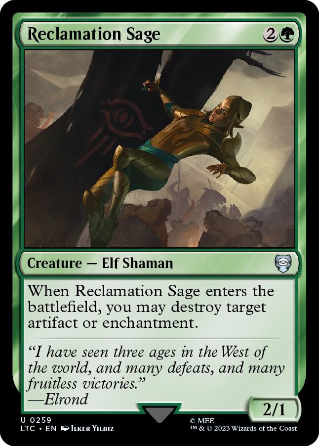 Reclamation Sage (259) [Tales of Middle-earth Commander]
