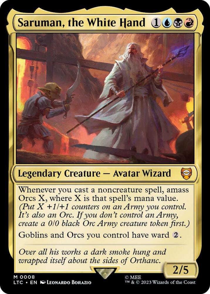 Saruman, the White Hand (8) [Tales of Middle-earth Commander]