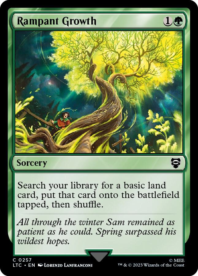 Rampant Growth (257) [Tales of Middle-earth Commander]