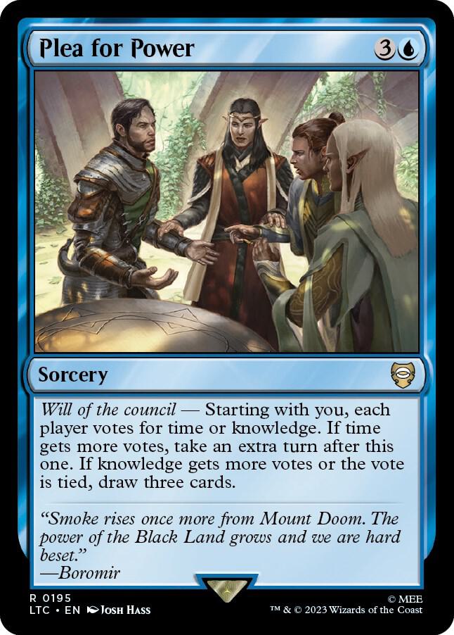 Plea for Power (195) [Tales of Middle-earth Commander]