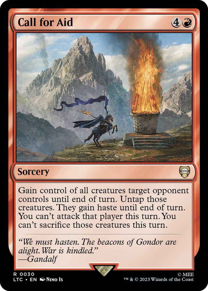 Call for Aid (30) [Tales of Middle-earth Commander]