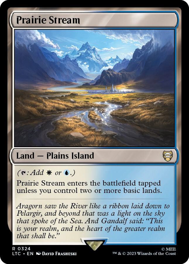 Prairie Stream (324) [Tales of Middle-earth Commander]