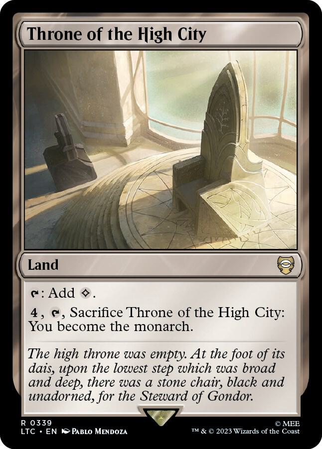Throne of the High City (339) [Tales of Middle-earth Commander]