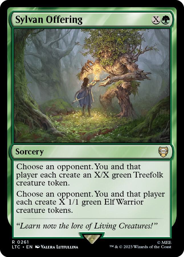 Sylvan Offering (261) [Tales of Middle-earth Commander]