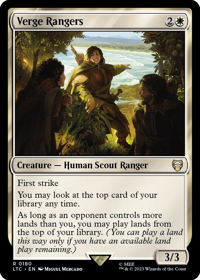 Verge Rangers (180) [Tales of Middle-earth Commander]
