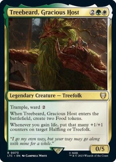 Treebeard, Gracious Host (73) [Tales of Middle-earth Commander]