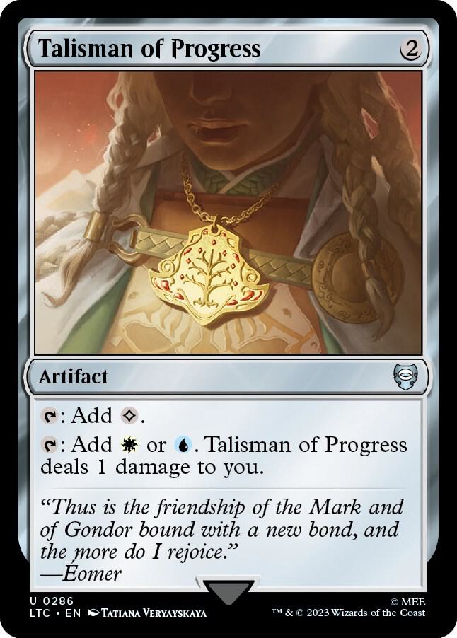 Talisman of Progress (286) [Tales of Middle-earth Commander]