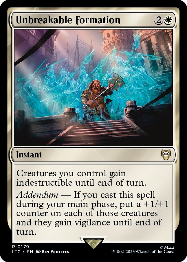 Unbreakable Formation (179) [Tales of Middle-earth Commander]