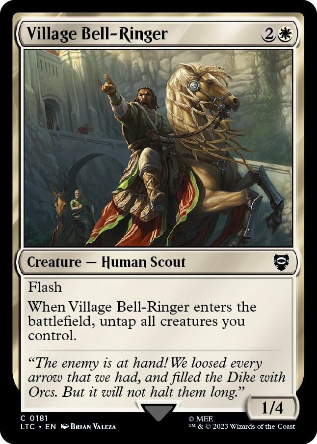 Village Bell-Ringer (181) [Tales of Middle-earth Commander]
