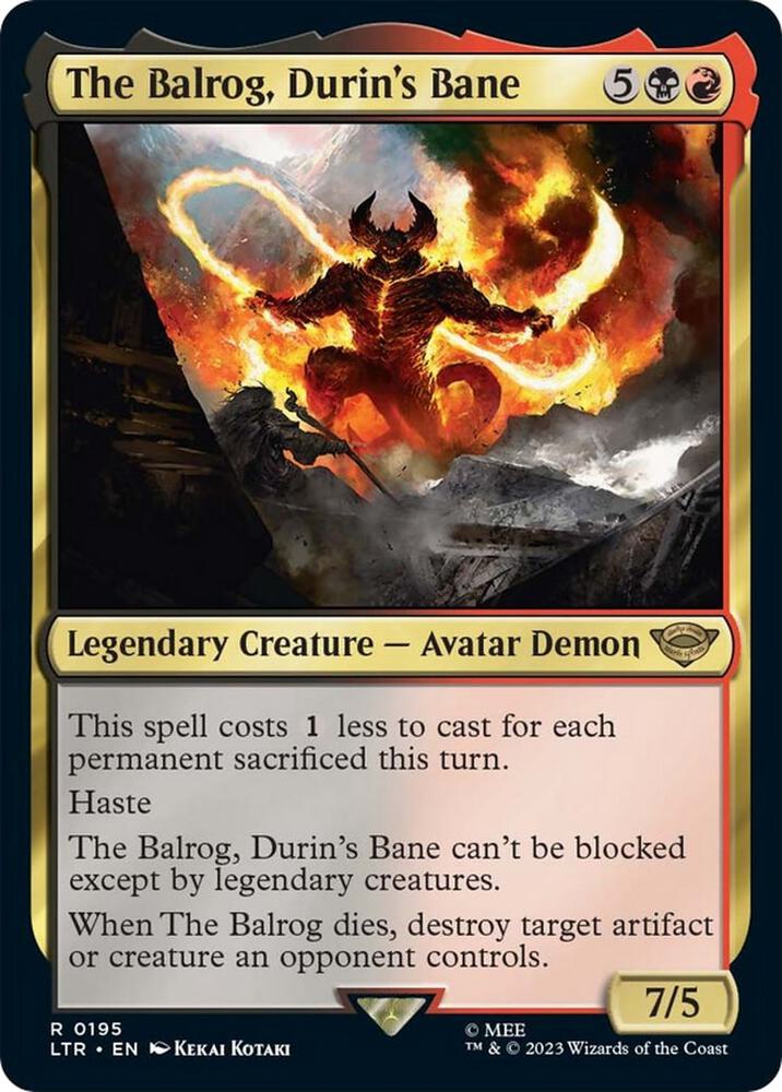The Balrog, Durin's Bane (195) [The Lord of the Rings: Tales of Middle-earth]
