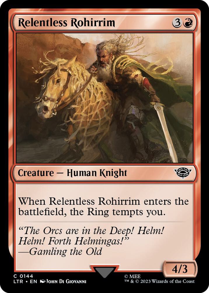 Relentless Rohirrim (144) [The Lord of the Rings: Tales of Middle-earth]