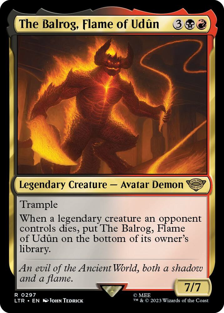 The Balrog, Flame of Udun (297) [The Lord of the Rings: Tales of Middle-earth]